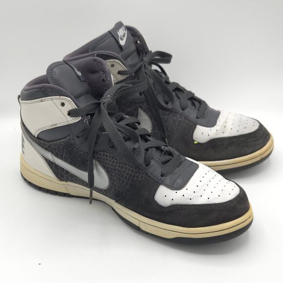 Nike Big Nike High men\'s 336608-002 Black White Grey 2009 size 11 main image 6